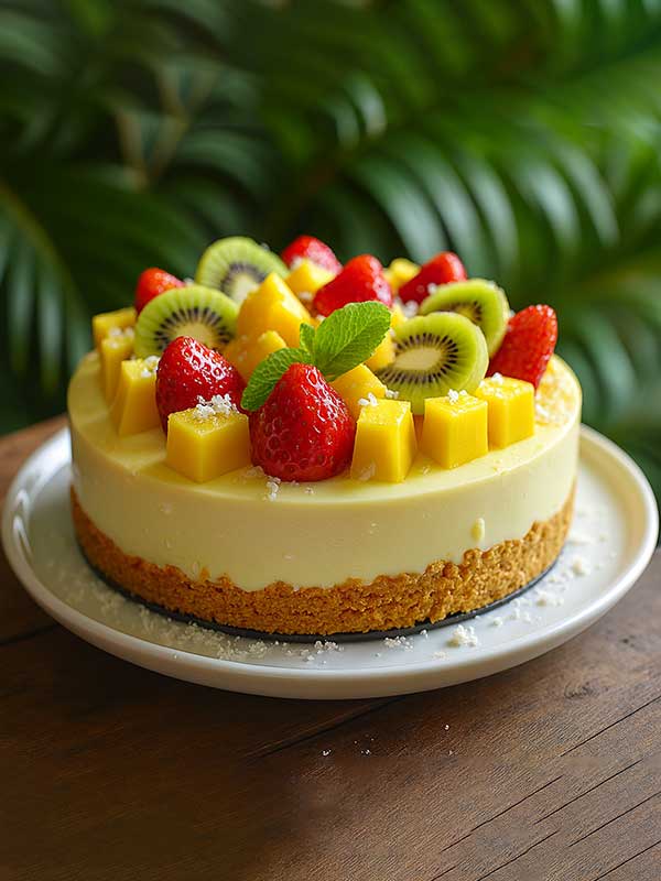 Berry Kiwi Bliss Cake