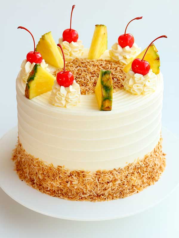 Sweet Pineapple Melody Cake