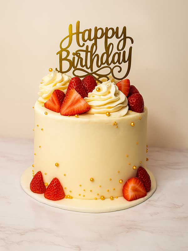 Strawberry Red Velvet Cake