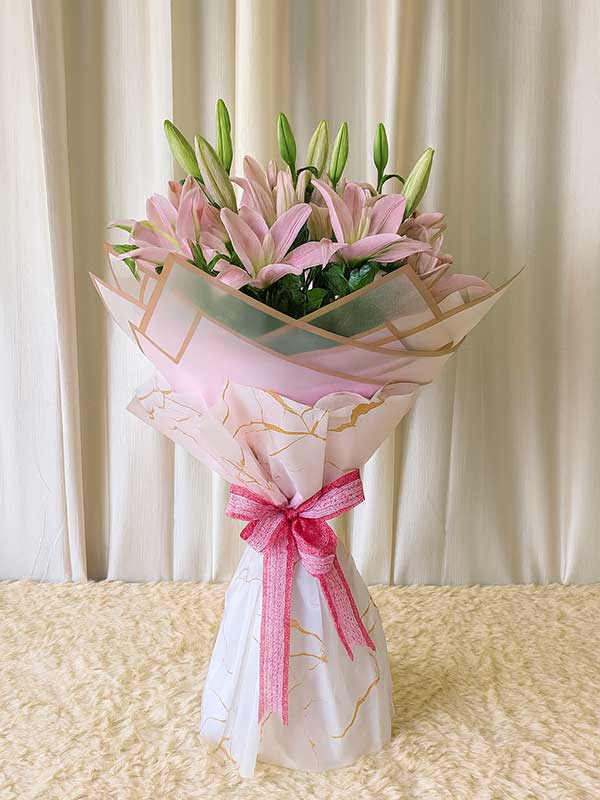 Blush Lily Bouquet