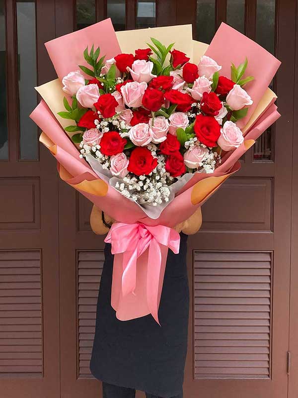 Pink & White Delight