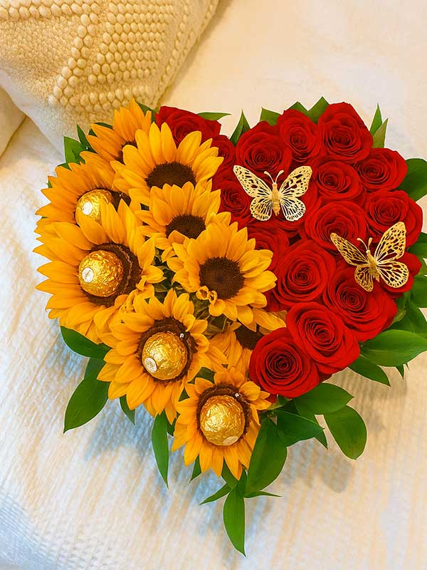 Butterfly Bliss Heart Box