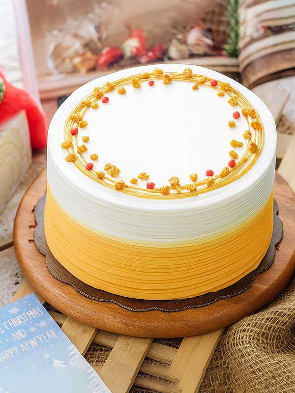 Ombre Butterscotch Cake