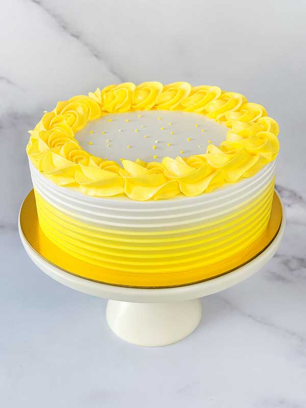 Sunshine Butterscotch Cake