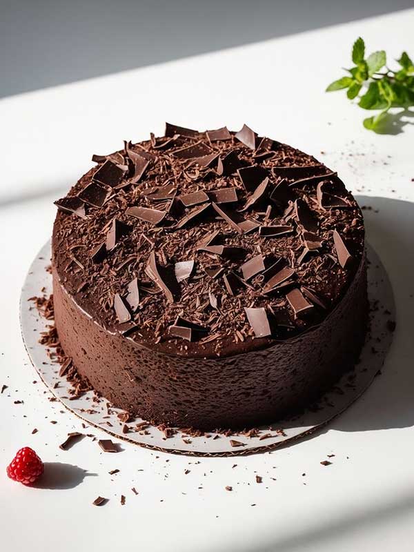 Midnight Chocolate Truffle Cake