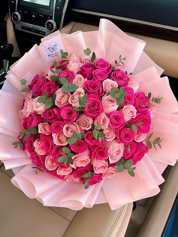 Rosé Serenity Bouquet